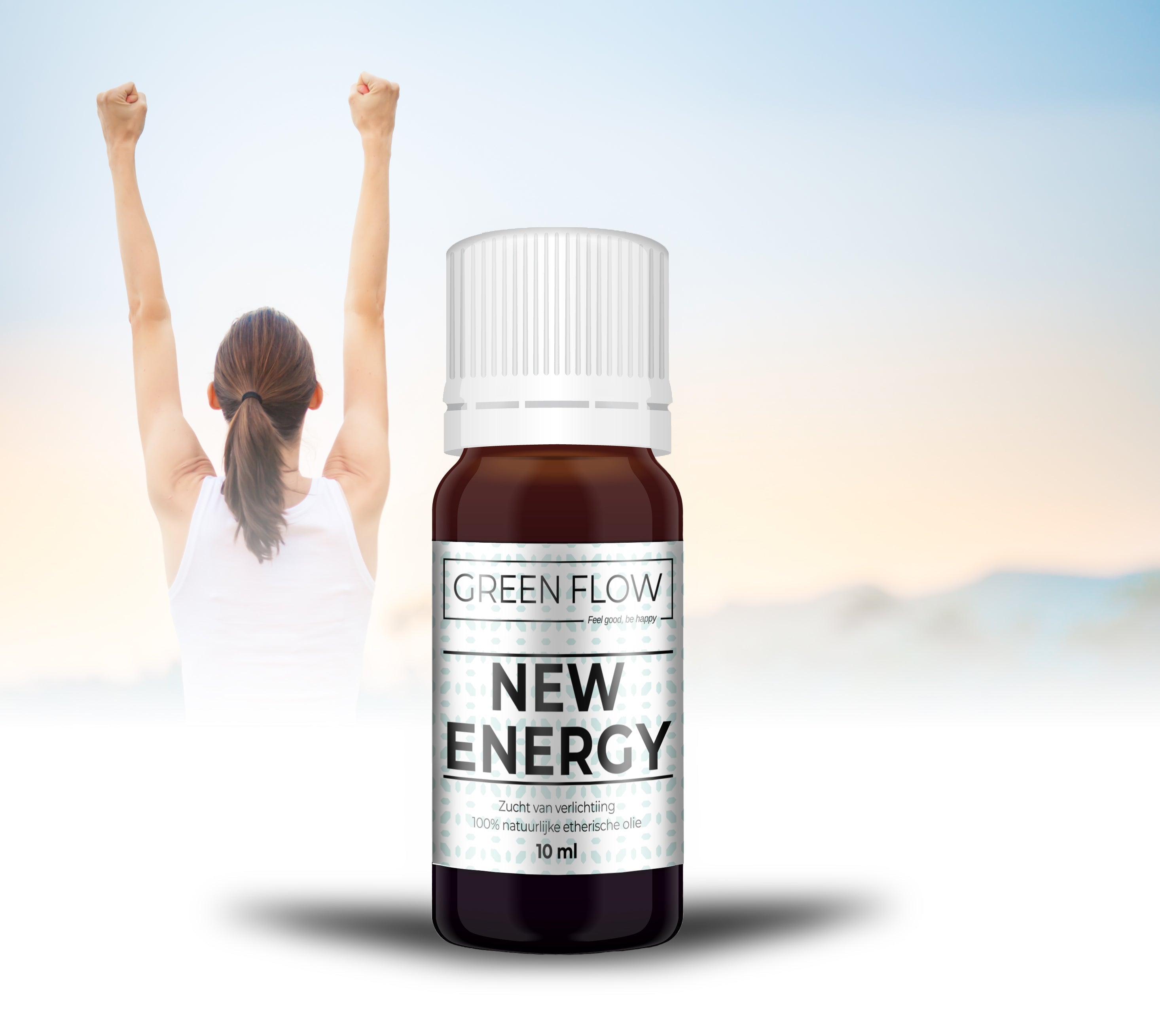 100% natuurlijke etherische olie New Energy 10 ml | Energetisch reinigen en bescherming van aura, leefomgeving en kristallen Etherische Olie - Satori Scent